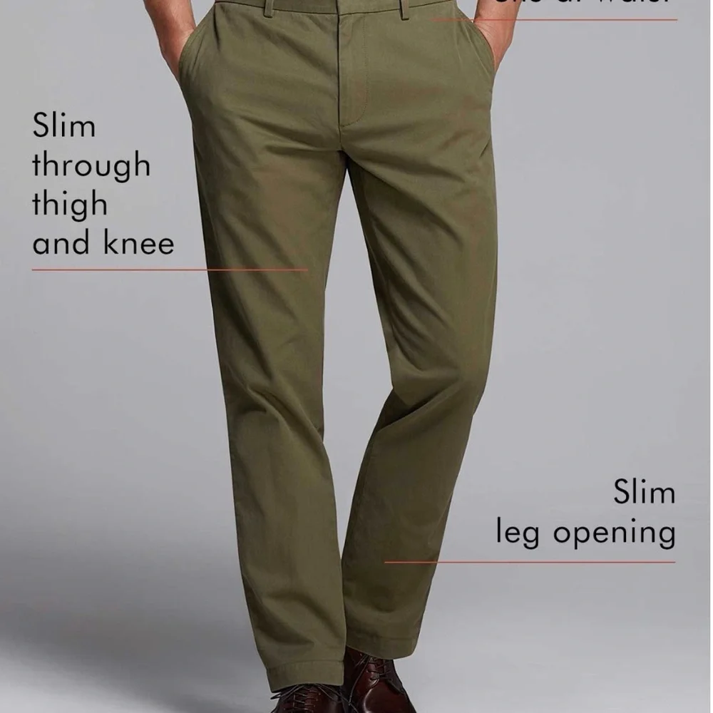Banana Republic Men's Dark Brown Chinos